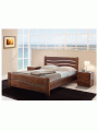 Кровать деревянная Волна