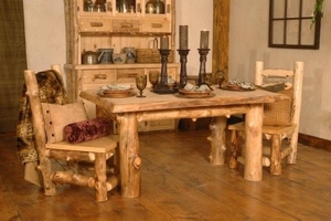 Мебель с искусственным старением дерева
